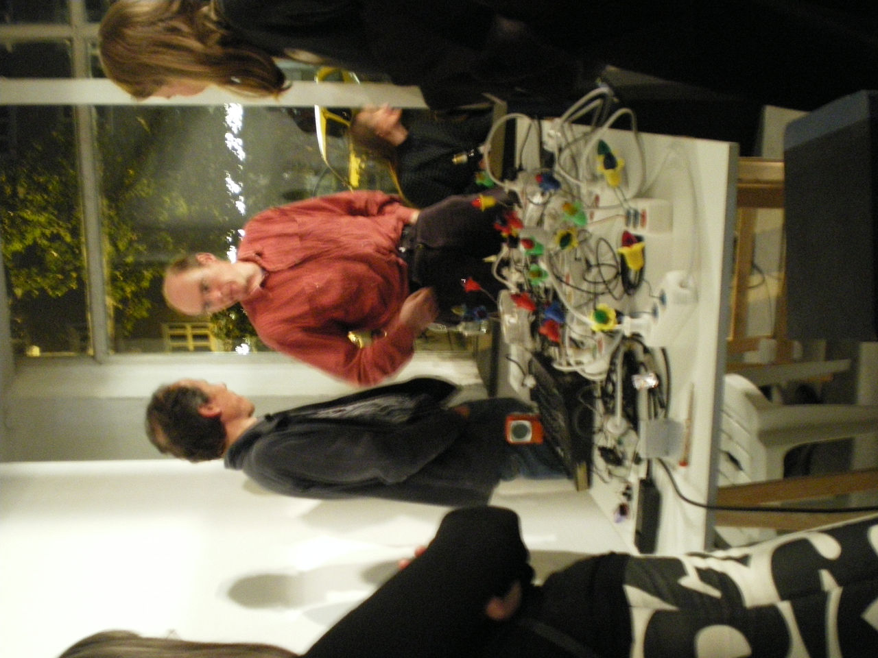 Photographic documentation of RYLLEGA Berlin (Audio-visual performance by Michael Vorfeld, 17 September 2008)